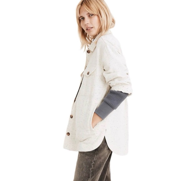 Madewell Donegal Button Up Flannel Shirt Women’s Size X-Small - Picture 2 of 5